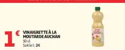 Auchan Auchan Vinaigrette à la moutarde offre