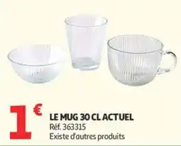 Auchan LE MUG 30 CL ACTUEL offre