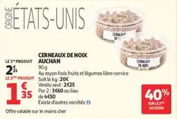Auchan AUCHAN Cerneaux de noix offre
