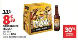Auchan PELICAN Bière blonde offre