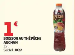 Auchan THE GLACE PÊCHE offre
