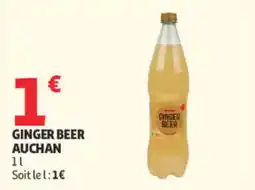 Auchan AUCHAN GINGER BEER offre