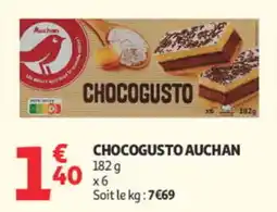 Auchan CHOCOGUSTO AUCHAN offre