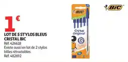 Auchan BIC Cristal Original offre