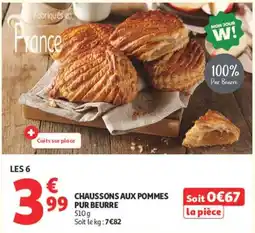 Auchan MON JOUR W! CHAUSSONS AUX POMMES offre