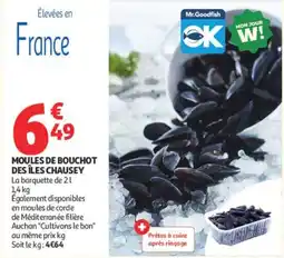 Auchan Mr. Goodfish Moules de Bouchot offre