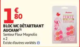 Auchan Auchan Bloc WC Détartrant offre