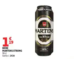 Auchan MARTENS BIÈRE STRONG offre