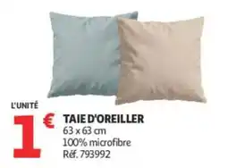 Auchan TAIE D'OREILLER offre