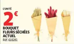Auchan Bouquet Fleurs Séchées offre