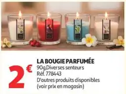 Auchan LA BOUGIE PARFUMÉE offre