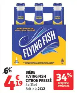 Auchan Flying Fish Bière offre