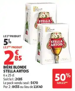 Auchan STELLA ARTOIS offre