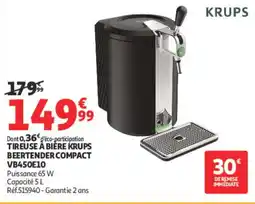 Auchan KRUPS TIREUSE À BIERE offre
