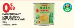 Auchan Auchan Maïs croquant offre