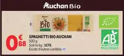 Auchan Auchan Bio Spaghetti offre