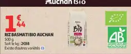 Auchan Auchan Riz basmati bio offre