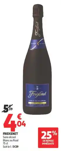 Auchan Freixenet Sans alcool offre