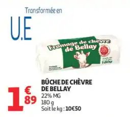Auchan Fromage de chèvre de Bellay offre