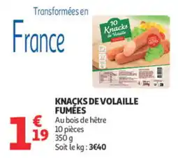 Auchan Knacks de Volaille offre