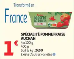 Auchan Auchan Dessert de fruits offre