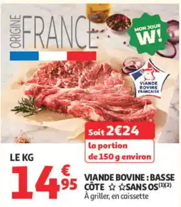 Auchan Viande Bovine offre