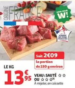 Auchan VEAU : SAUTÉ offre