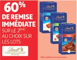 Auchan Lindt L'Authentique offre