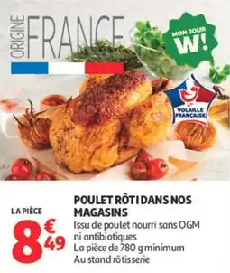 Auchan POULET RÔTI offre
