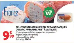 Auchan MON JOUR W! DÉLICE DE SAUMON AUX NOIX DE SAINT-JACQUES offre