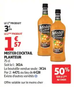 Auchan Mister Cocktail Planteur offre