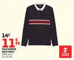 Auchan INEXTENSO POLO HOMME offre