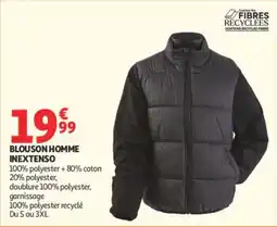 Auchan INEXTENSO BLOUSON HOMME offre