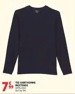 Auchan INEXTENSO TEE-SHIRT HOMME offre