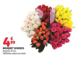 Auchan BOUQUET 18 ROSES offre