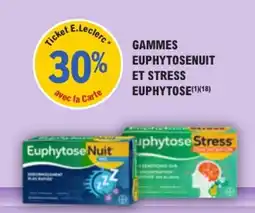 E.Leclerc Parapharmacie Euphytose Nuit offre