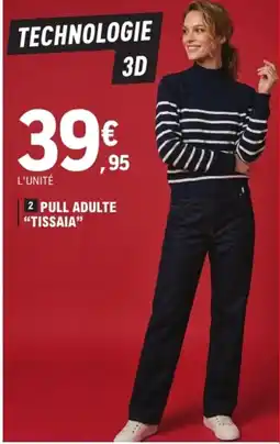 E.Leclerc TISSAIA PULL ADULTE offre