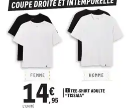 E.Leclerc Tissaia Tee-shirt adulte offre