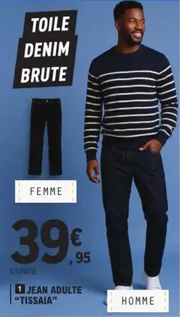 E.Leclerc TISSAIA Jean adulte offre