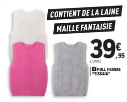 E.Leclerc TISSAIA PULL FEMME offre