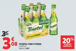 Auchan Tourtel Twist Citron offre