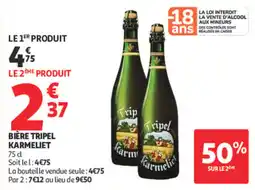 Auchan Tripel Karmeliet offre