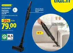 Lidl SILVERCREST Aspirateur cyclonique sans fil offre