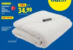 Lidl SENSIPLAST Plaid chauffant offre