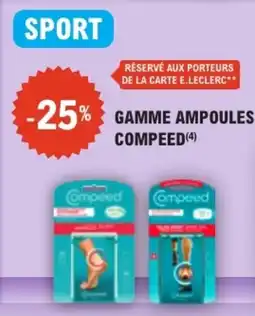 E.Leclerc Parapharmacie Compeed Ampoules offre