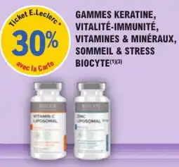 E.Leclerc Parapharmacie BIOCYTE Vitamin C Liposomal offre