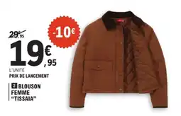 E.Leclerc Tissaia Blouson Femme offre