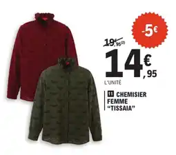 E.Leclerc TISSAIA CHEMISIER FEMME offre