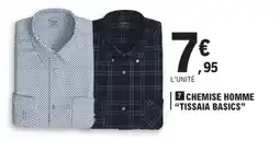 E.Leclerc Tissaia Basics Chemise Homme offre