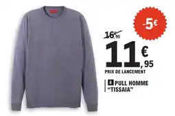 E.Leclerc Tissaia Pull Homme offre